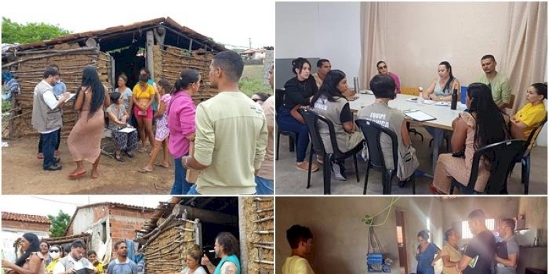 SEDH faz mapeamento de famílias ciganas para promover acesso a serviços e programas sociais, em Marizópolis e Cajazeiras