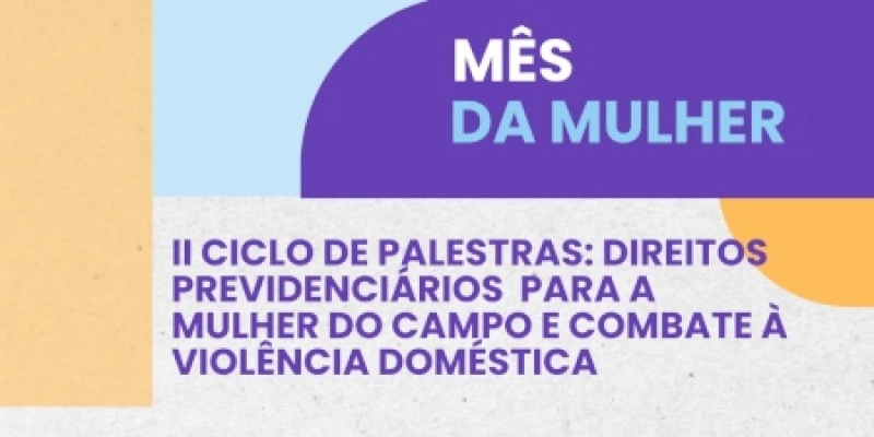 Agricultoras participam de palestras sobre violência doméstica e direitos previdenciários
