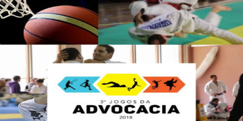Inscrições para os Jogos da Advocacia 2018 se encerram na próxima terça-feira