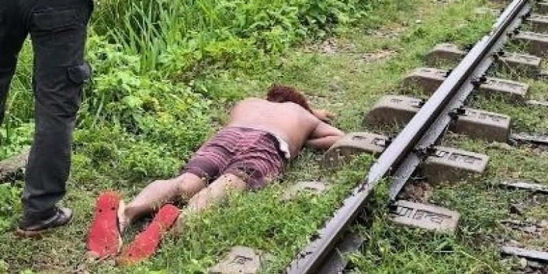 Homem é encontrado morto em cima de linha férrea em município paraibano 