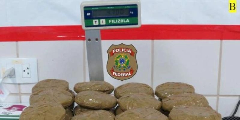 PF prende idoso com quase 5kg de cocaína no aeroporto de Natal