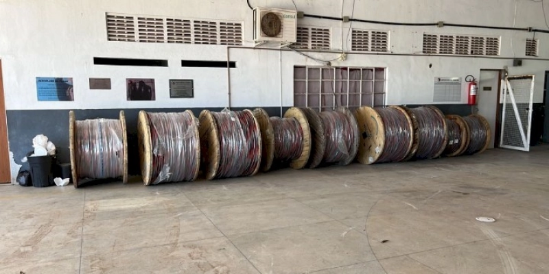 Seinfra inicia operação para repor cabos elétricos furtados de espaços públicos em João Pessoa