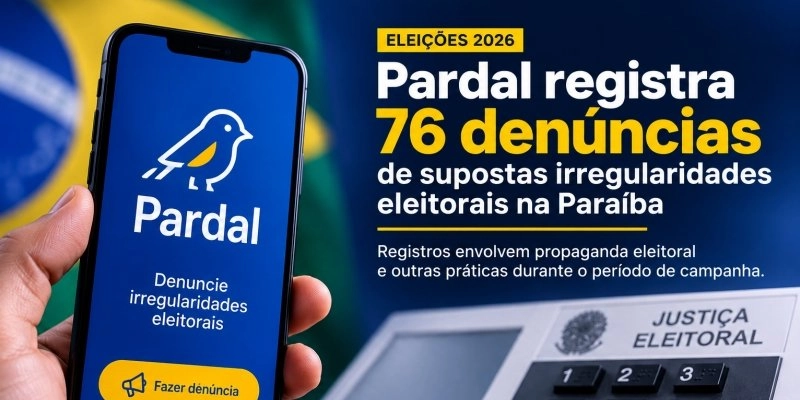 Pardal registra 76 denúncias de supostas irregularidades eleitorais na Paraíba