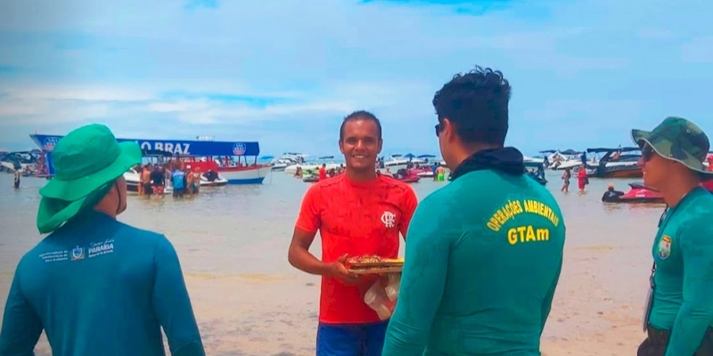 Sudema realiza ação de conscientização ambiental em Areia Vermelha 