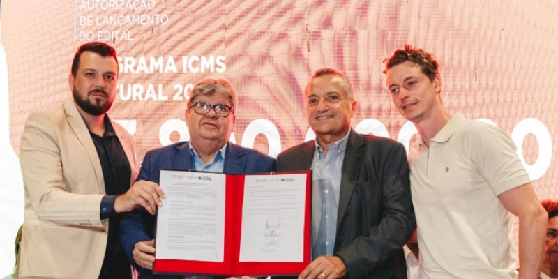 Governo da Paraíba lança ICMS Cultural 2024 com aporte de R$ 3,8 milhões para impulsionar a cultura