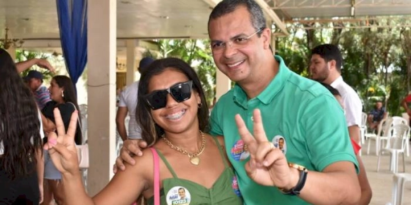 Jutay participa de carreata na cidade de Itatuba, neste sábado 