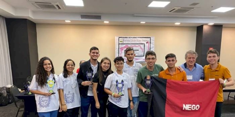 Estudantes da Rede Estadual de Ensino conquistam 1º lugar na etapa nacional do Torneio Juvenil de Robótica