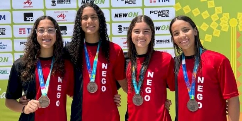 Paraíba conquista cinco medalhas na natação no primeiro dia dos Jogos da Juventude