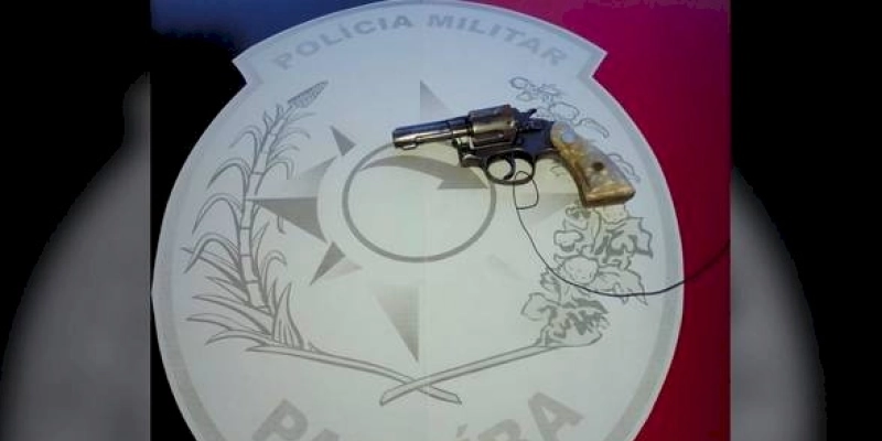 Polícia Militar apreende arma de fogo em São José do Brejo do Cruz