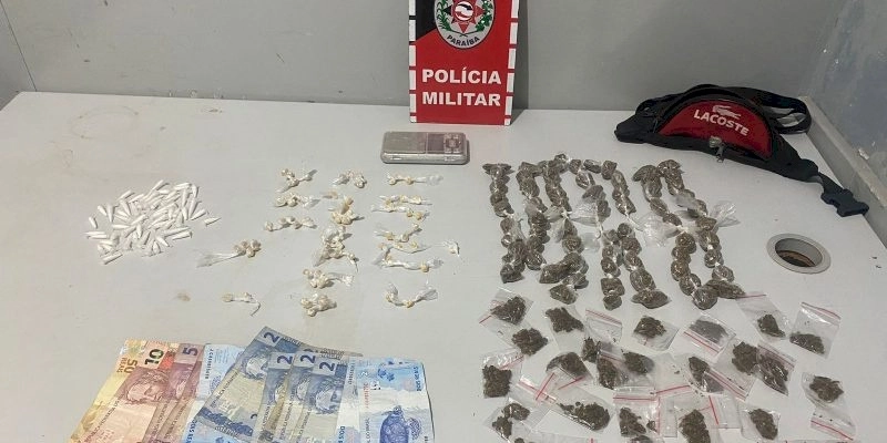 Acusados com passagens pela polícia em Pernambuco são presos com drogas na Paraíba