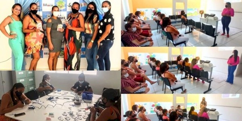 EM APARECIDA – Secretaria de Assistência Social e o CRAS promoveram palestra versando sobre o Tema Empreendedorismo Feminino e o Protagonismo da Mulher