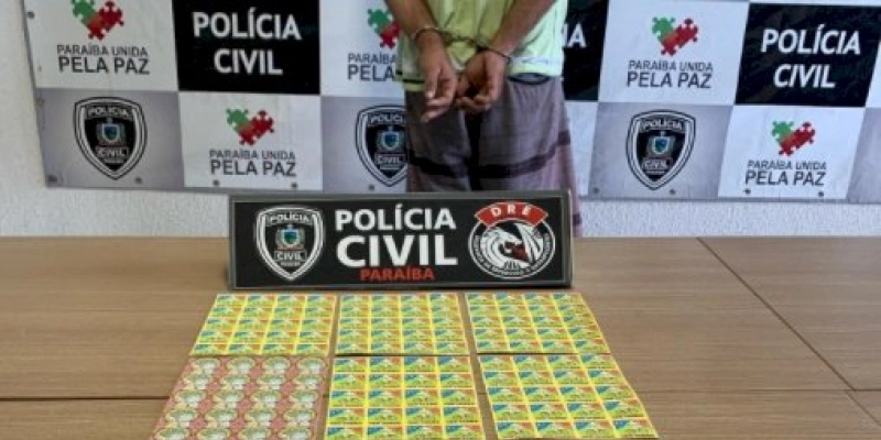 Polícia Civil realiza a maior apreensão de LSD no estado da Paraíba, cerca de 6.000 micropontos foram apreendidos 