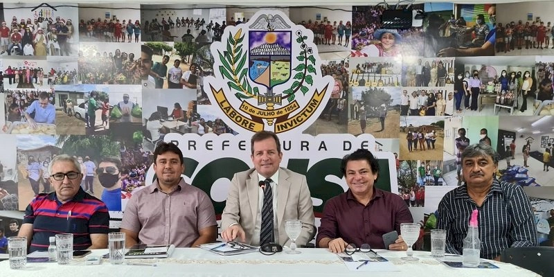 Tyrone anunciou durante coletiva várias ações e inaugurações para os próximos 30 dias em Sousa