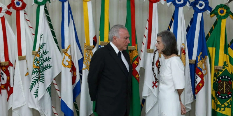 Temer irá a Cabo Verde e Cármem Lúcia assumirá Presidência do país