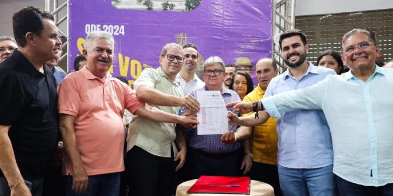 João Azevêdo preside audiência do Orçamento Democrático em Itaporanga e destina mais de R$ 64 milhões para obras e serviços