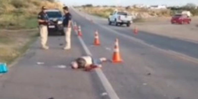Ciclista morre após colisão com Moto na BR 230 próximo a Cajazeiras 