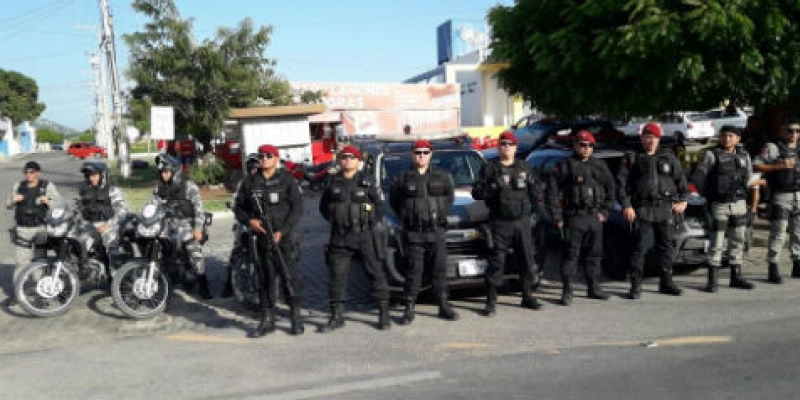 Polícia Militar garante segurança da plenária do orçamento democrático estadual em Pombal