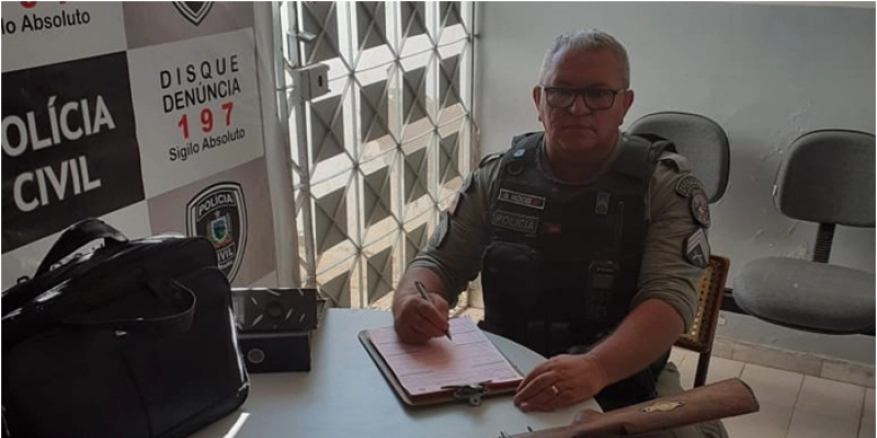 Após ameaçar a companheira de morte, homem é preso com arma de fogo em Sousa