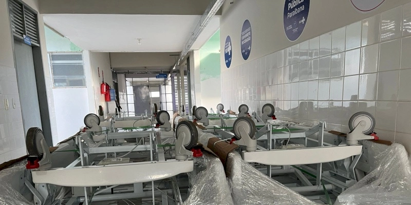 Governo da Paraíba continua processo de modernização da saúde e entrega 34 novas camas motorizadas ao Hospital Estadual de Solânea