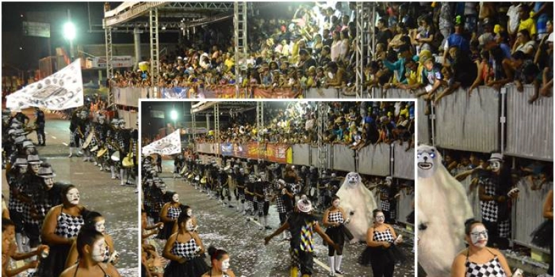 Desfile de Ala Ursas anima foliões e nesta terça-feira serão conhecidos os campeões do Carnaval Tradição