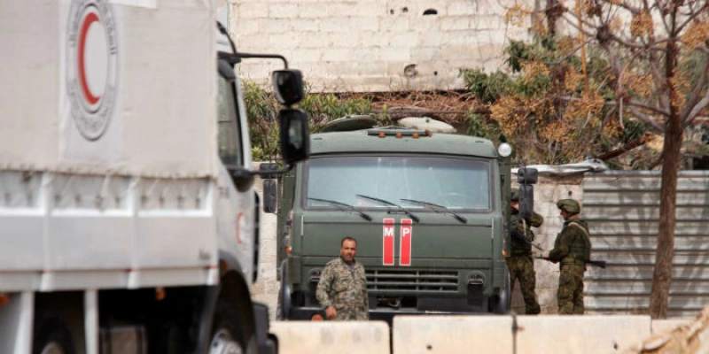 GUERRA - Militantes atacam coluna humanitária em Ghouta Oriental