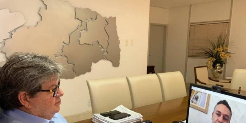Azevêdo e prefeitos da Região Metropolitana de João Pessoa criam grupo de trabalho para debater medidas de isolamento social