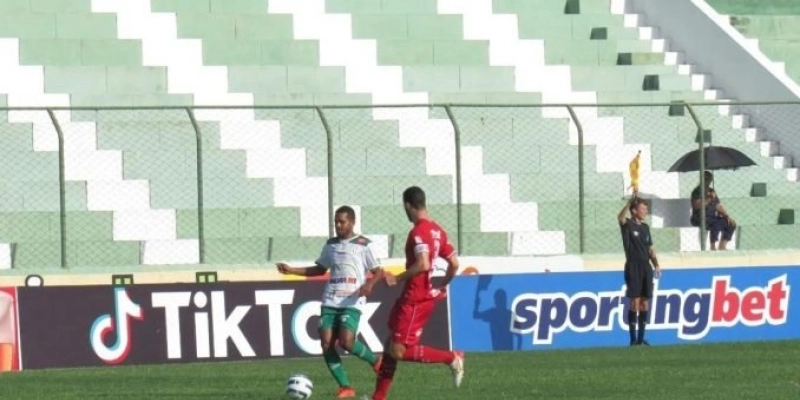 Sousa joga mal e fica no 0 a 0 com o Sergipe, no Estádio Marizão; veja