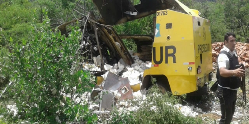 Bando fortemente armado explode Carro Forte na Região de Santa Luzia no Interior da PB