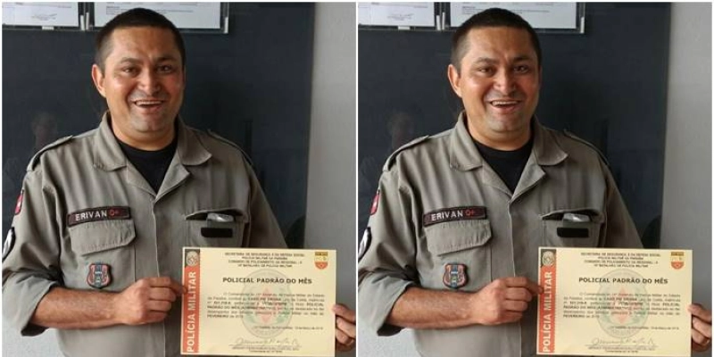 14º Batalhão de Polícia Militar entrega Títulos de Policial Padrão do mês de fevereiro; Veja