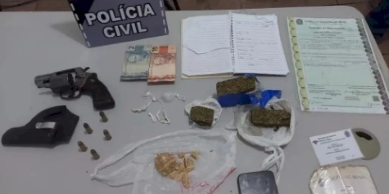 Polícia Civil prende duas mulheres e um homem investigados por tráfico de drogas