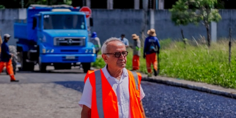 Prefeito destaca melhoria da mobilidade entre Portal do Sol e Altiplano durante inspeção a obras de infraestrutura