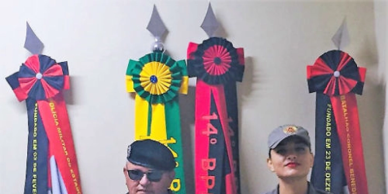 14º Batalhão de Polícia Militar entrega títulos de policial padrão do mês de outubro; G. Mendes é hexa
