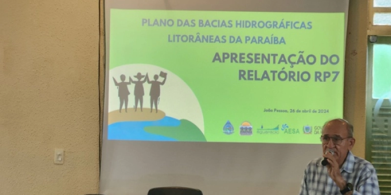 Aesa realiza consultas públicas do Plano de Recursos Hídricos das Bacias Litorâneas