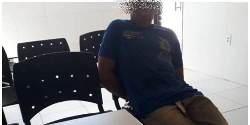 Acusado de esfaquear popular é preso em flagrante pela Polícia de Cajazeiras