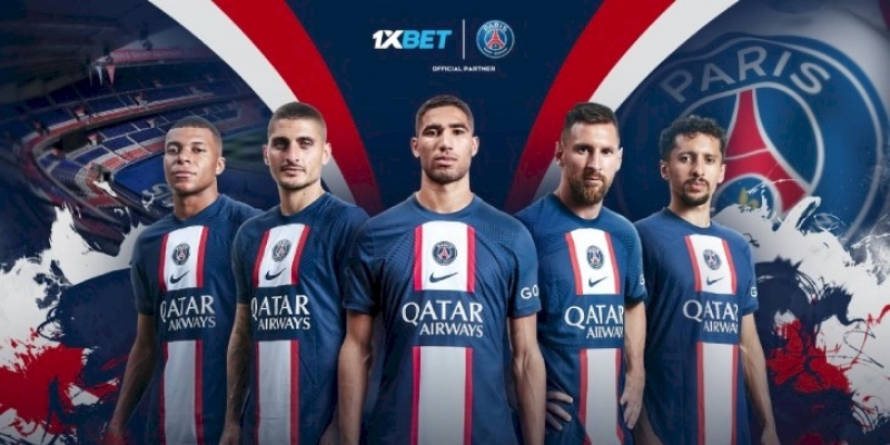 1xBet - nova parceira regional do PSG
