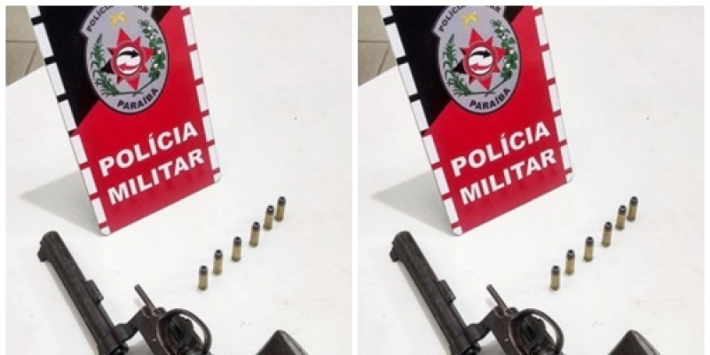 Homem com passagens pela polícia é detido com arma de fogo; leia 