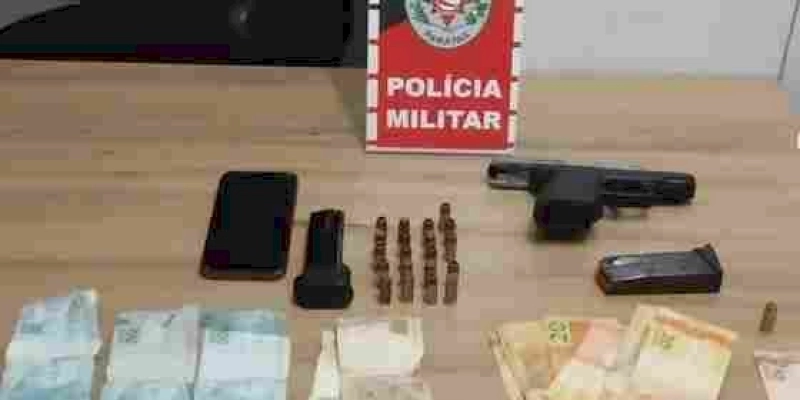 Ações da Polícia Militar resultam em prisões e apreensões de veículos, arma de fogo, munições e droga em Sousa