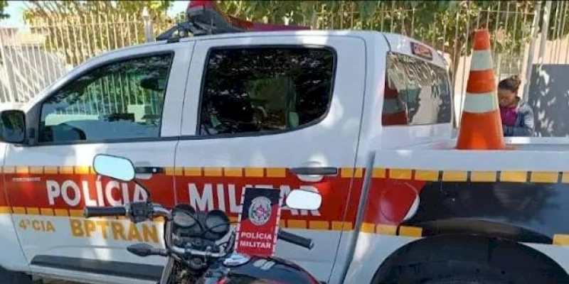 Durante rondas, Policiais Militares recuperam motocicleta roubada no Sertão