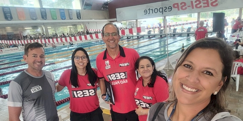 Professores do SESI PB participam de Congresso Brasileiro de Natação Infantil em SP