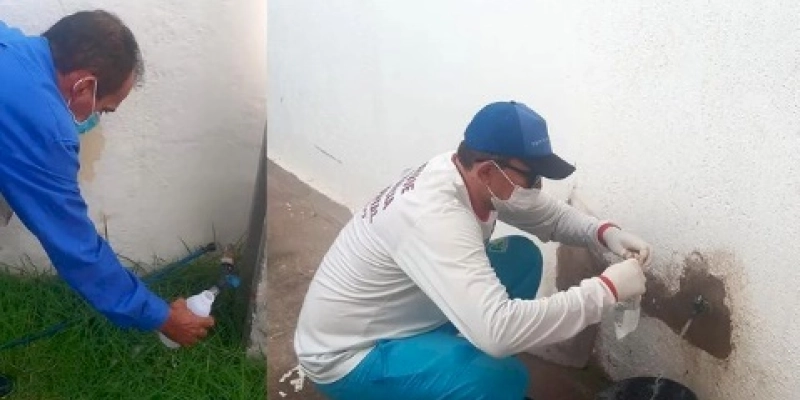 Departamento de vigilância ambiental realiza monitoramento da qualidade da água para consumo humano, em Aparecida 