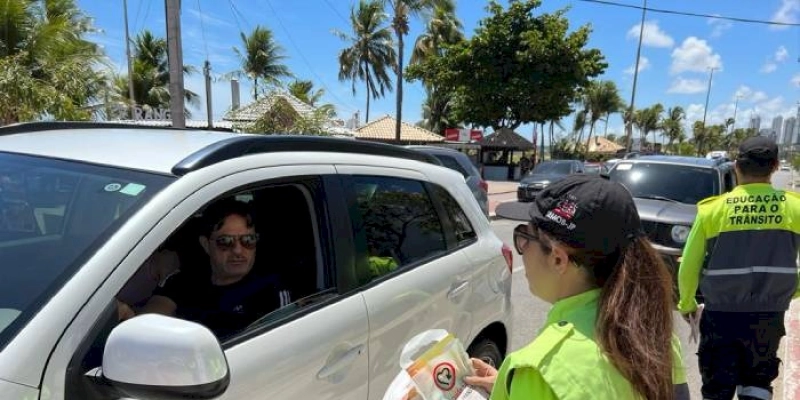 Dia Municipal de Paz no Trânsito será marcado por ação na orla de João Pessoa nesta terça-feira