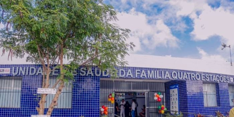 Cícero Lucena entrega reestruturação da Unidade de Saúde da Família Quatro Estações, em Mangabeira