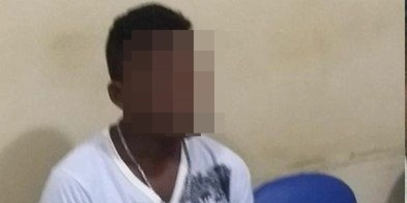 Jovem é preso acusado de assassinar seu Primo com golpe de facão; Leia 