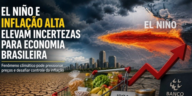 El Niño e inflação alta elevam incertezas para economia brasileira