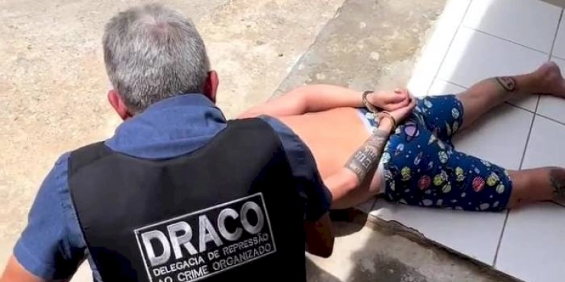 Maior traficante de Skank é preso em ação da Polícia Civil no interior da Paraíba