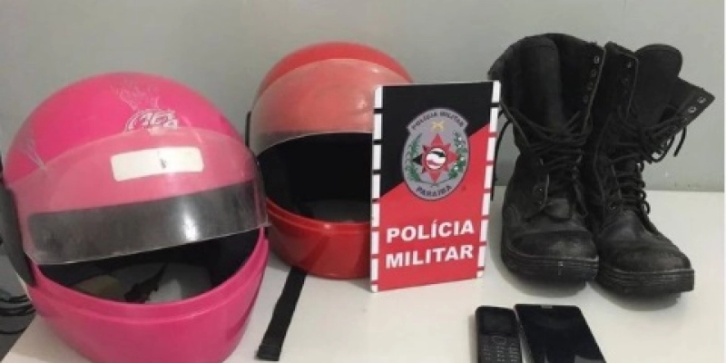 Dupla é presa após cometerem vários delitos nesta sexta-feira (15)