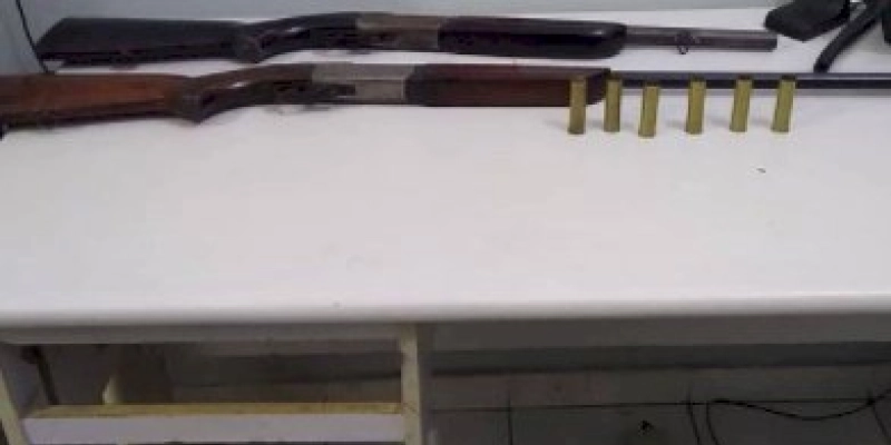 Polícia desarticula criadouros ilegais de guaiamum e apreende armas de fogo
