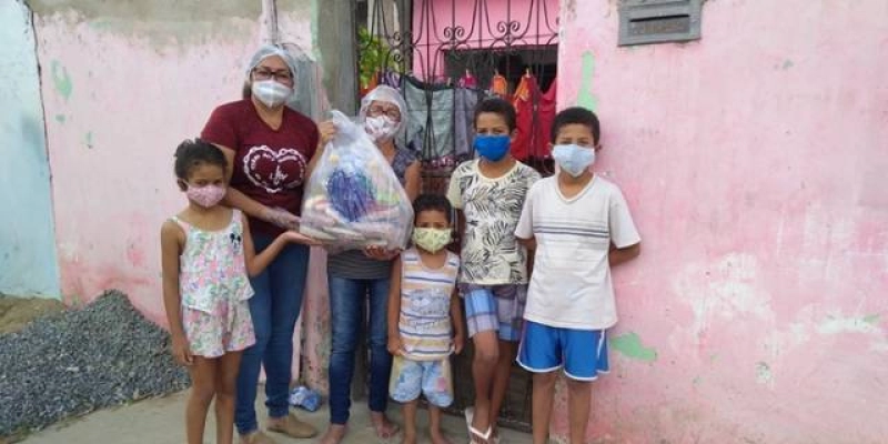 LBV assiste famílias paraibanas com doações durante a pandemia