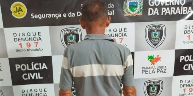 Polícia Militar prende homem suspeito de estupro de vulnerável, no Sertão