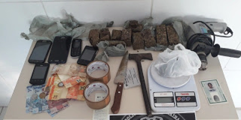 Ação da Polícia Civil estoura mais uma "Boca de Fumo" em Cajazeiras